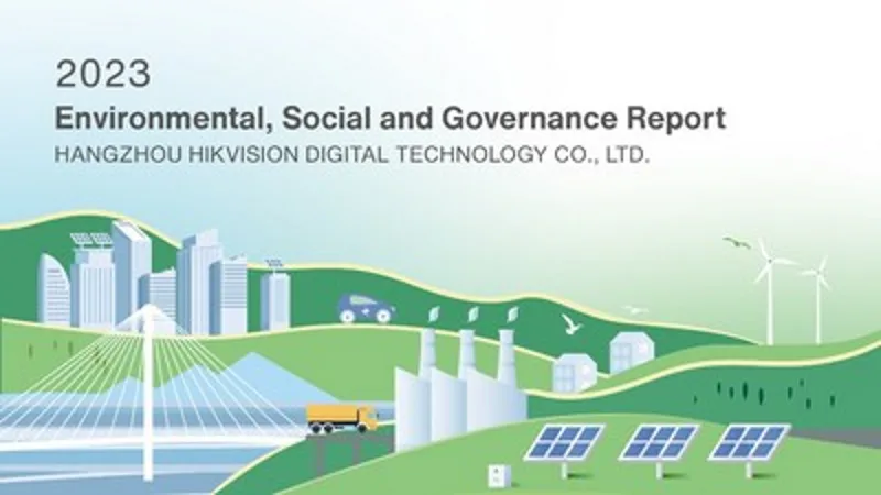 Hikvision vydává svůj šestý ESG report a zdůrazňuje princip "Tech for Good"