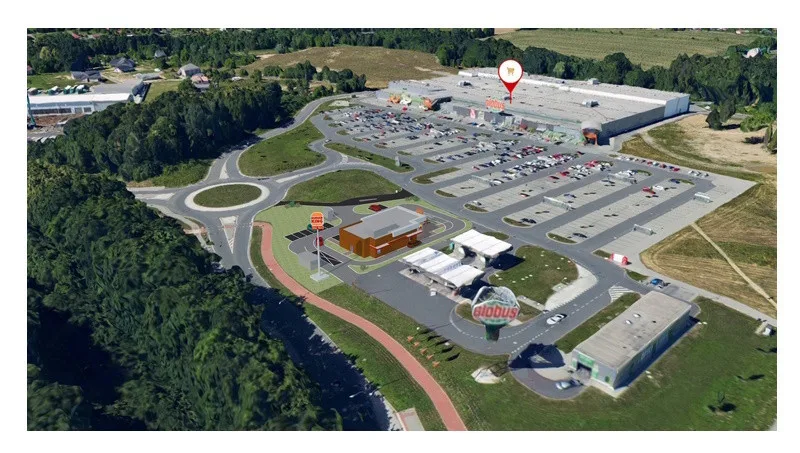 Developerská skupina ANTRACIT zahajuje realizaci dalšího projektu: zázemí pro restauraci Burger King v Havířově u Globusu
