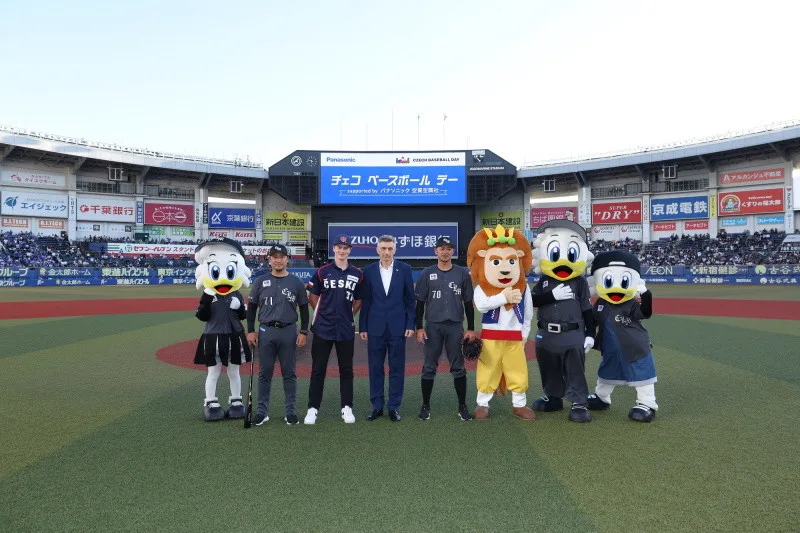 Akce Czech Baseball Day představila Česko desítkám tisíc Japonců