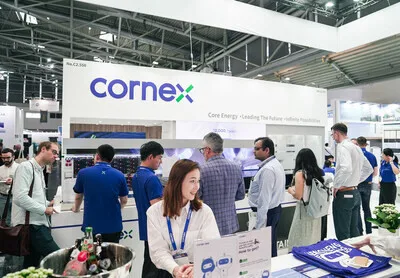 Výrobky společnosti CORNEX pronikají do světa: CORNEX je se svými nejnovějšími výrobky hvězdou veletrhu Smarter E Europe 2024