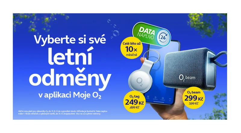 Dvojitá nadílka Dat naplno a novinky O2 beam a O2 tag
