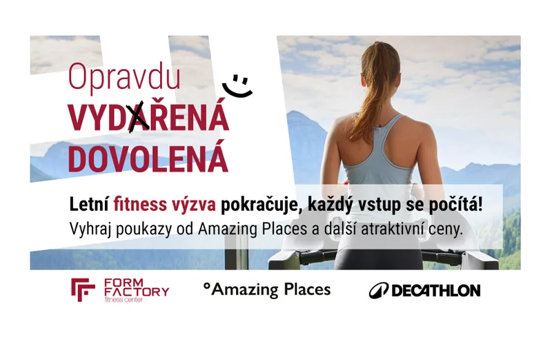 Pro velký úspěch pokračujeme ve výzvě! Soutěžte o hodnotné ceny i v červenci! Každý vstup se počítá - kdo jich bude mít nejvíce? Platí i pro MultiSport!