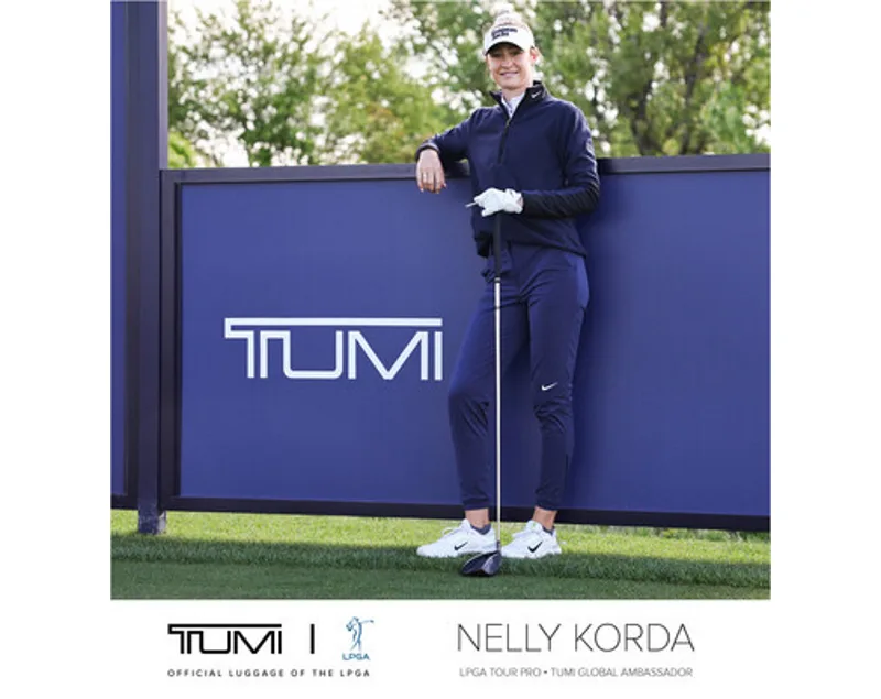 TUMI představuje profesionální hráčku LPGA Tour Nelly Kordovou a profesionála PGA Tour Ludviga Åberga jako své první globální golfové ambasadory