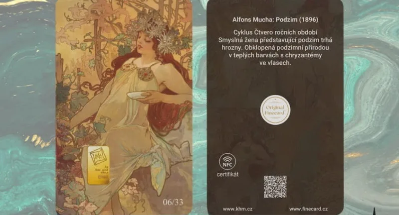 Pozvánka na premiéru a představení Original Finecard na Veletrhu Sběratel