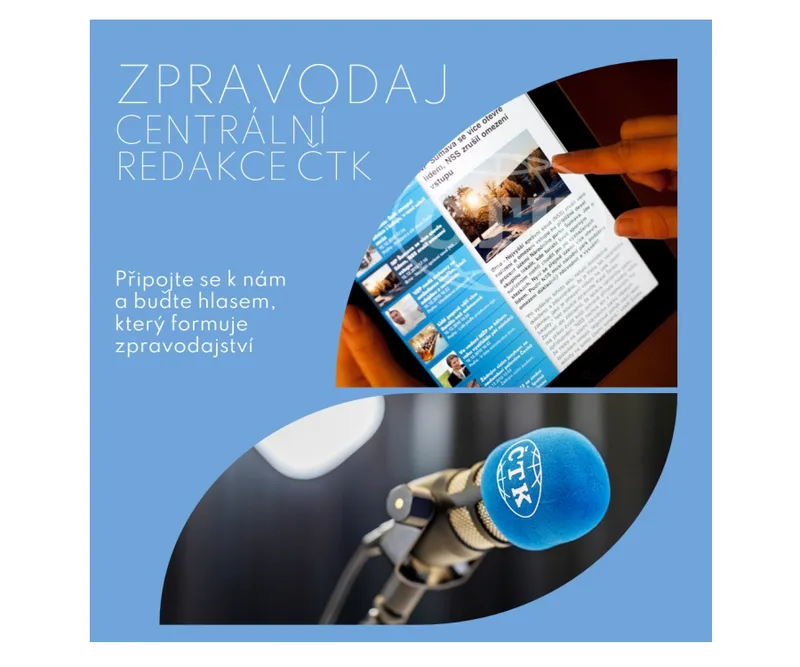 ČTK přijme zpravodaje/zpravodajku do centrální redakce v Praze