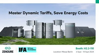 Zendure představuje na veletrhu IFA 2024 inovativní energetická řešení SolarFlow Hyper a SolarFlow Ace