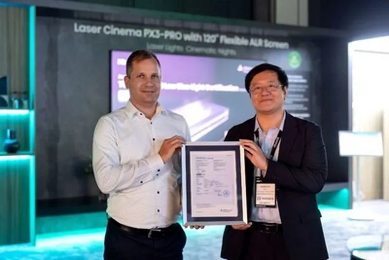 Laserové kino Hisense PX3 získalo certifikaci TÜV Rheinland pro nízkou hladinu modrého světla