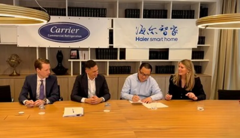 Společnost Haier Smart Home úspěšně dokončila akvizici společnosti Carrier Commercial Refrigeration