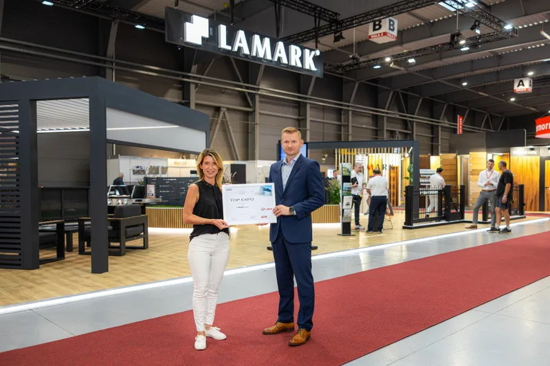 Společnost LAMARK získala ocenění TOP EXPO na veletrhu FOR ARCH 2024