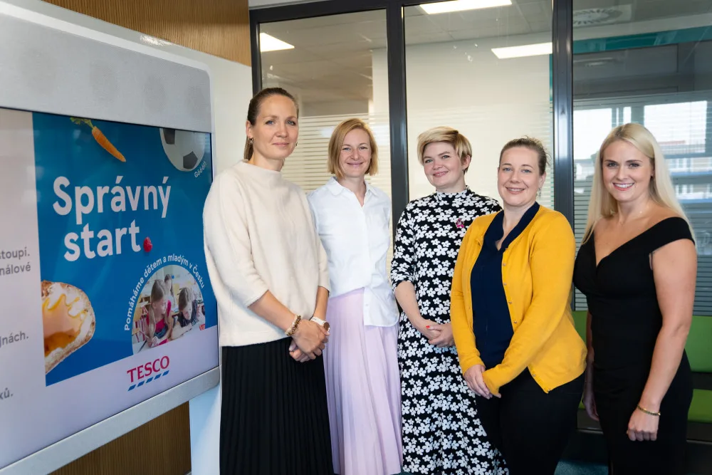 Tesco představuje nový grantový program Správný start