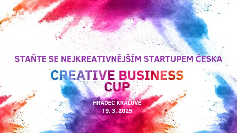 Creative Business Cup 2025 míří do Hradce Králové. Přihlaste svůj kreativní startup