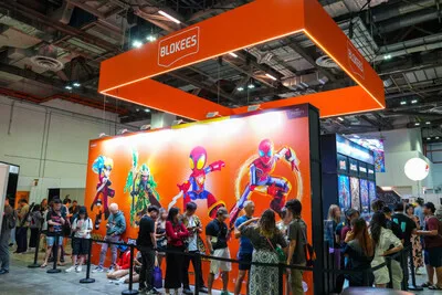 Figurky společnosti Blokees, inspirované populárními předlohami, ohromily návštěvníky singapurského Comic Conu 2024
