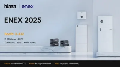 Hinen se představí na veletrhu ENEX 2025 jako průkopník nové éry inteligentního řízení energie