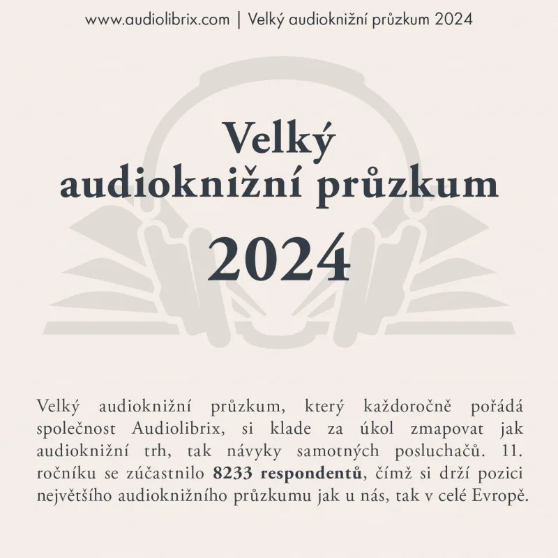 Recenze jsou jedním z hlavních faktorů při výběru audioknihy, tvrdí Velký audioknižní průzkum