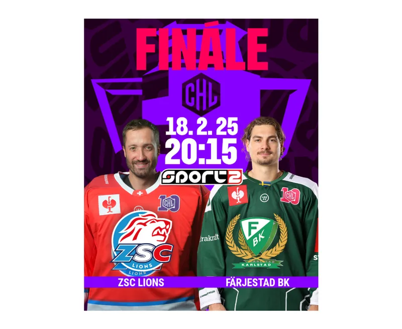 Sledujte velké finále CHL živě na Sport2