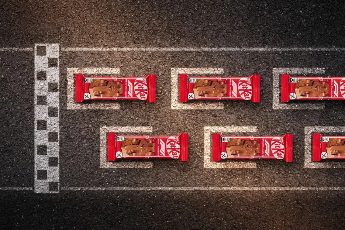 KitKat míří na okruhy Formule 1 jako globální partner.