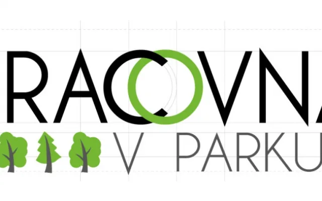 Pracovna v parku - logo