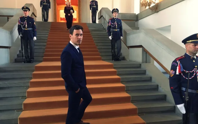 Ocenění Manažer roku převzal na Pražském hradě mladý Jihočech. Cenu dostal za inovace a baterie.