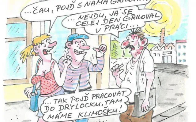 Urban nakreslil sérii pivních tácků, hledejte je po hospodách.