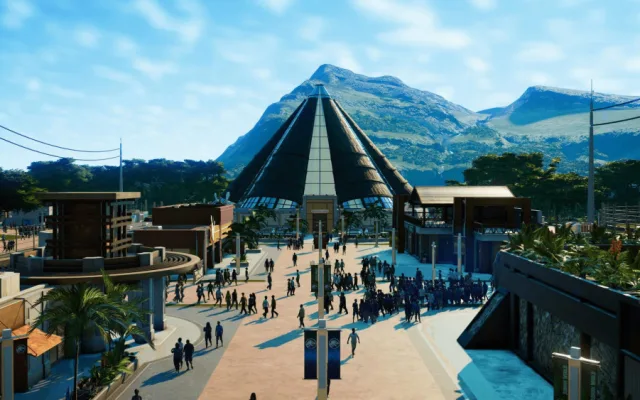 Jurassic World Evolution.