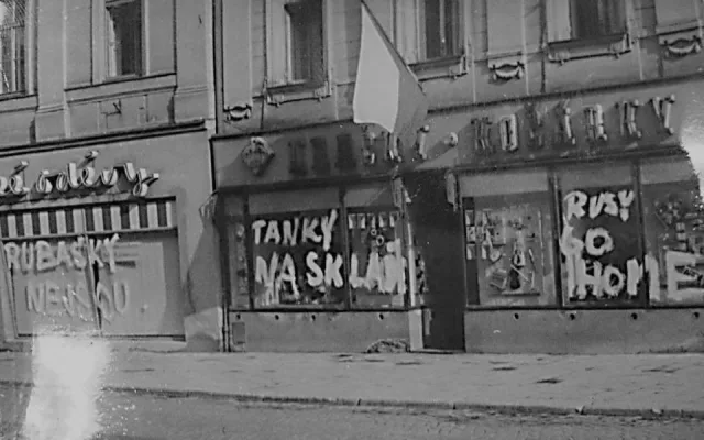 Okupace v Jihlavě.