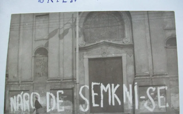 Okupace v Jihlavě.