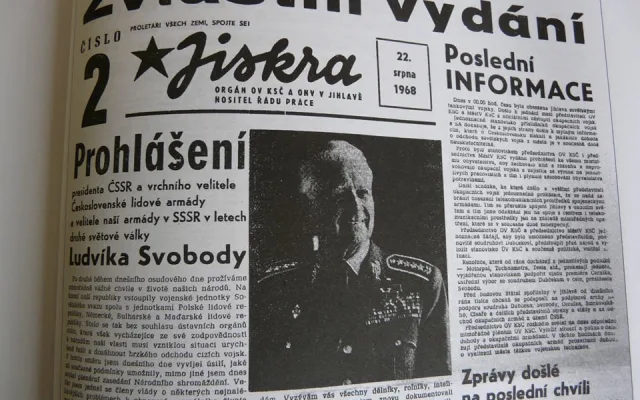Okupace v Jihlavě.