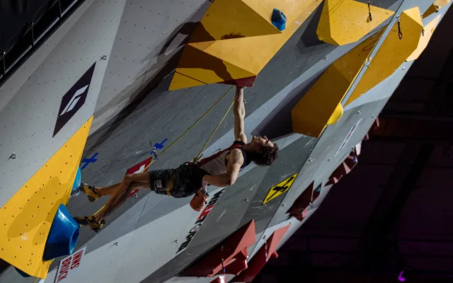 Adam Ondra v Innsbrucku.