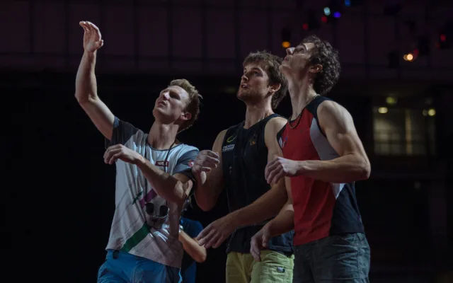 Adam Ondra v Innsbrucku.