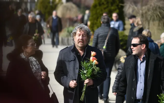 Pohřeb Jiřího Pomeje.