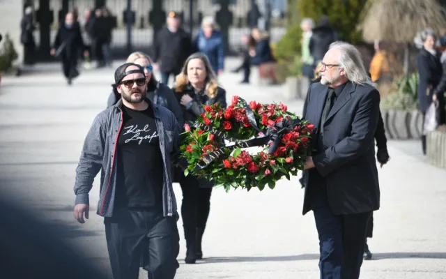 Pohřeb Jiřího Pomeje.