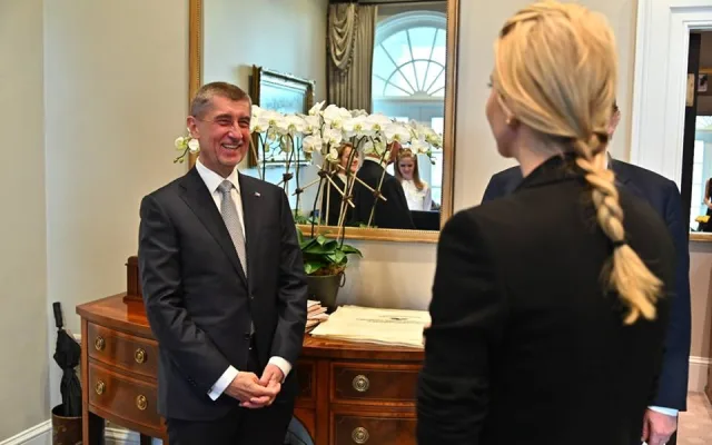 "Český" Trump se setkal s opravdovým Trumpem.