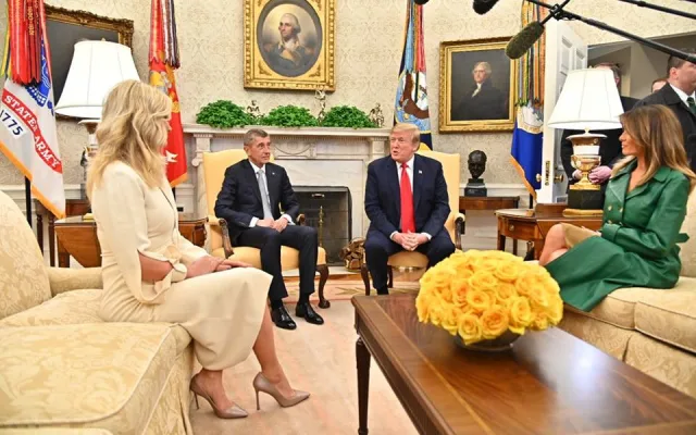 "Český" Trump se setkal s opravdovým Trumpem.