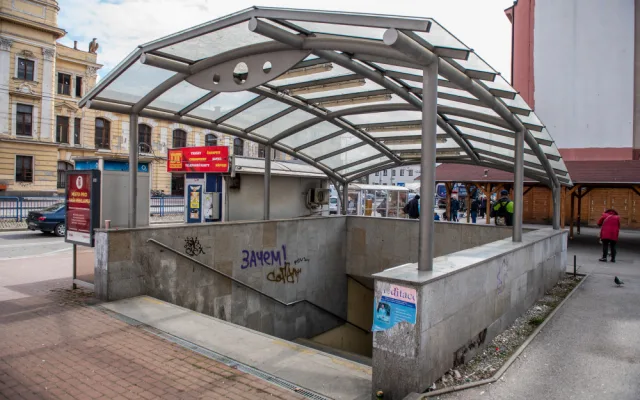 Podchod u budějckého Mercury přejde do správy města. Budou pro něj hledat nájemce