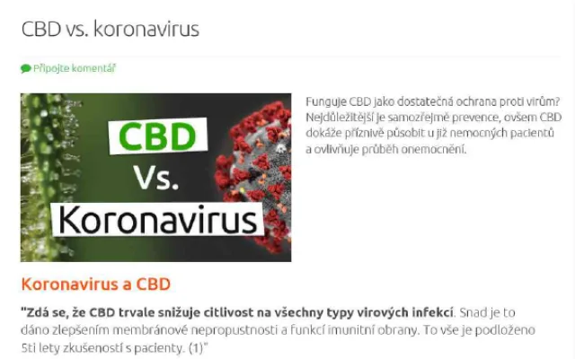 Prodejci parazitují na koronavirové epidemii. Doplňky stravy prodávají díky neověřeným tvrzením.