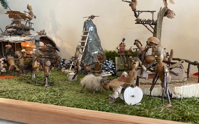 Unikátní lipenský betlém je poctou zdejším jedinečným památkám a  nádherné krajině a přírodě