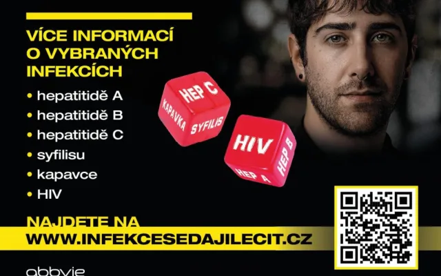 Myslete na prevenci. Nechte se otestovat zdarma a anonymně na HIV, žloutenku nebo syfilis