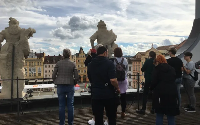Protiatomový kryt nebo terasa Prioru. V Budějcích se na víkend otevřela jinak nepřístupná místa