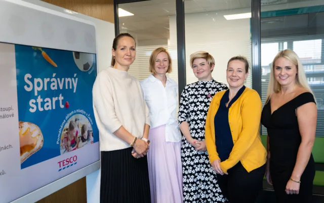 Tesco představuje nový grantový program Správný start