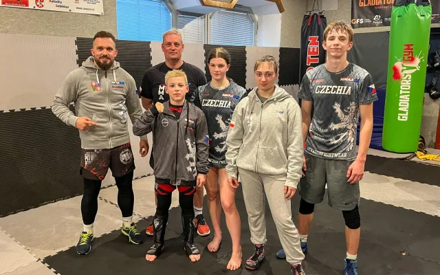 Česká reprezentace míří na mistrovství Evropy MMA do Řecka