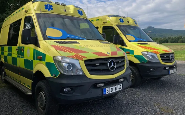 Liberecký kraj pošle na Ukrajinu další tři vyřazené sanitky záchranné služby