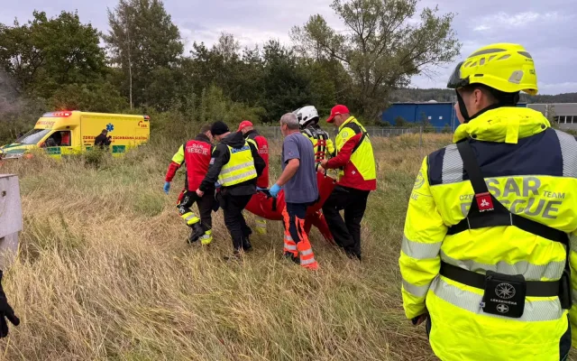 Pohřešovaného seniora policisté našli po dvou dnech. Byl podchlazený a dezorientovaný
