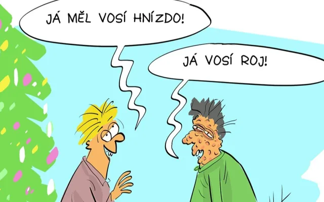 ORAŽENÉ OBRÁZKY: Zářijová dávka vtipů od kreslíře Jana Tatarky