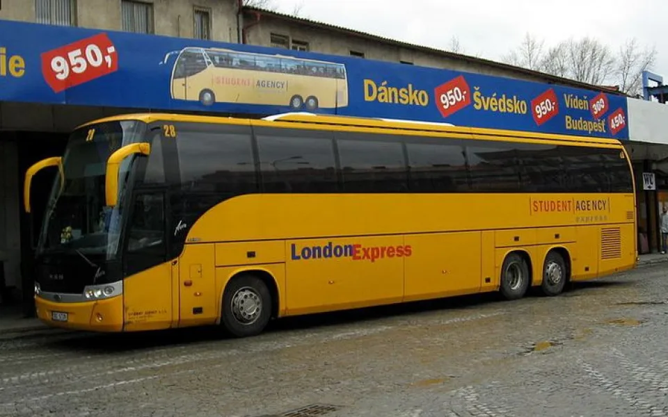 Student Agency autobus