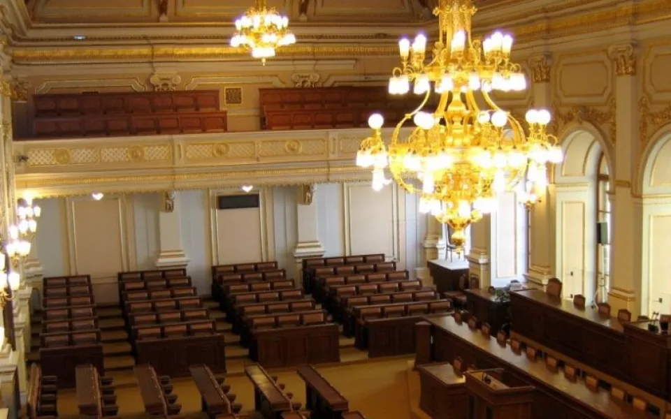 Zasedací sál Poslanecké sněmovny Parlamentu České republiky