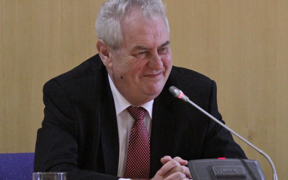 Prezident Miloš Zeman