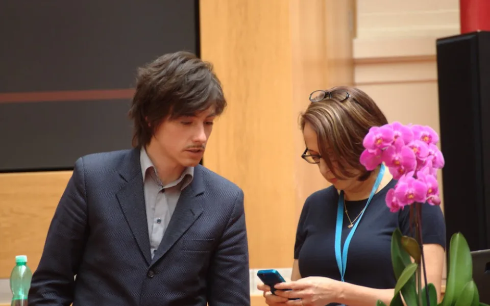 Adriana Krnáčová a Matěj Stropnický