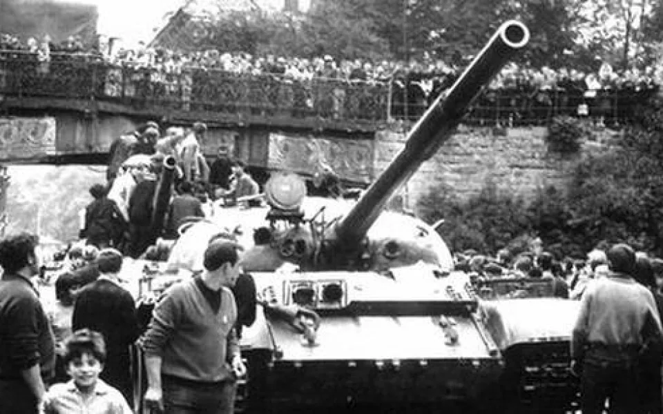 - Intervence vojsk Varšavské smlouvy do Československa v srpnu1968