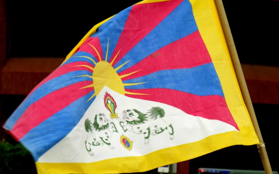 Tibetská vlajka, Ilustrační foto