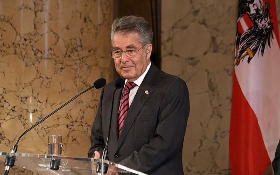 Rakouský prezident Heinz Fischer. Ilustrační foto